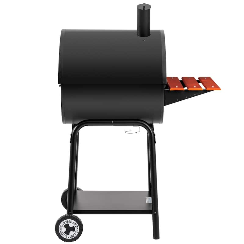 Royal Gourmet 24-Inch Black Charcoal BBQ Grill