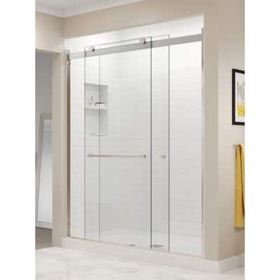 Basco RTLH05B5270CL Rotolo 70" High x 48" Wide Bypass Semi Frameless