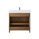 preview thumbnail 6 of 72, Vanity Art Lucerne Freestanding Bathroom Vanity with Stone Top, Hidden Power Station, Hair Dryer Holder, USB Charging Shelf