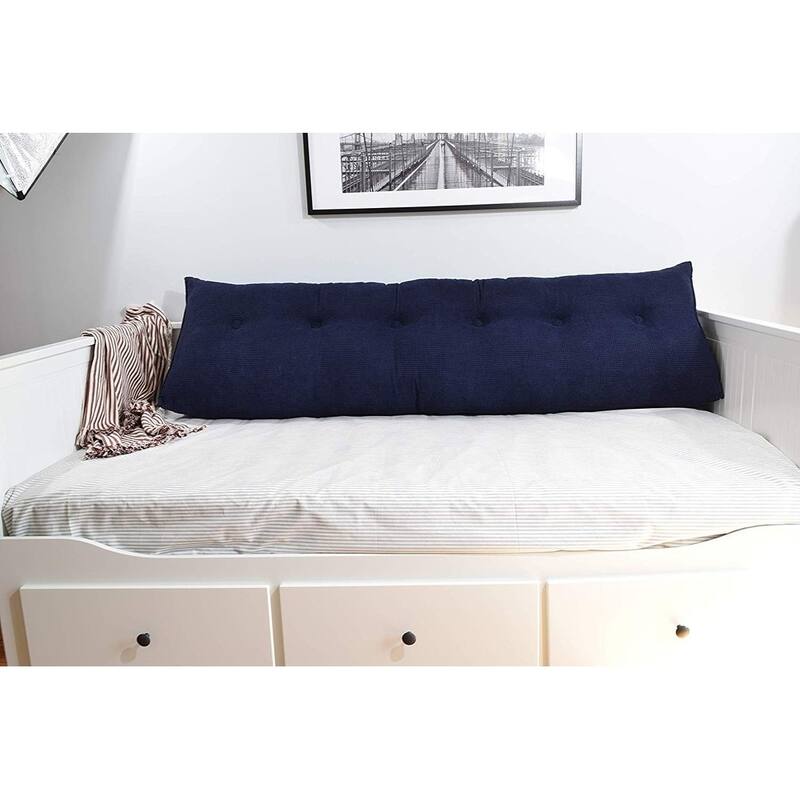 WOWMAX Bed Rest Wedge Reading Pillow Headboard Back Support Cushion