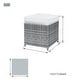 preview thumbnail 7 of 19, 16-Seater Aluminum Patio Dining Sets with Cushions and Tempered Glass Tabletop
