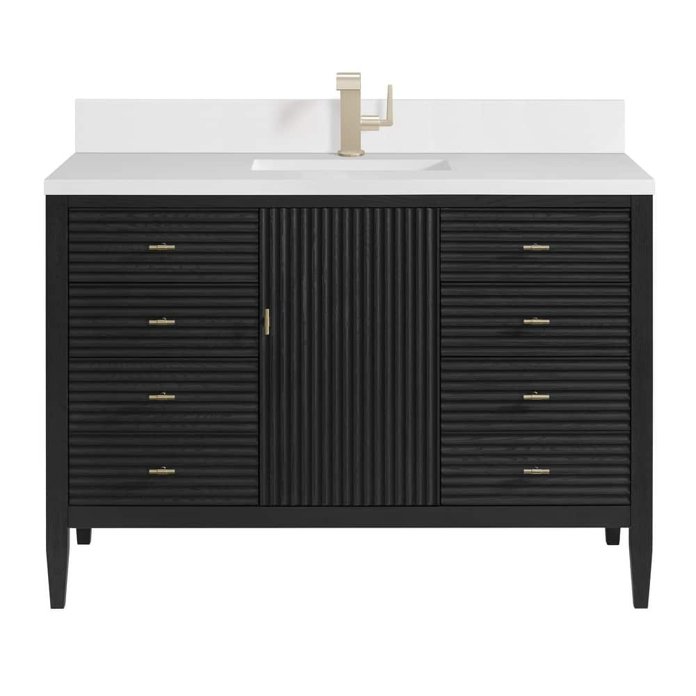 James Martin Vanities 485-V48-1WZ Myrrin 48" Single Basin Wood Vanity