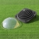 preview thumbnail 6 of 8, Costway Black Outdoor Solar Dome Inground &Above Ground Swimming Pool