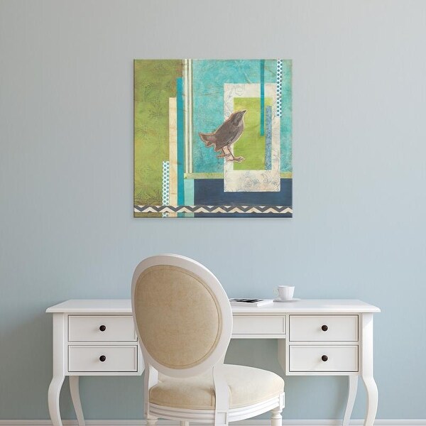 Easy Art Prints June Erica Vess's 'Avian Scrapbook II' Premium Canvas Art