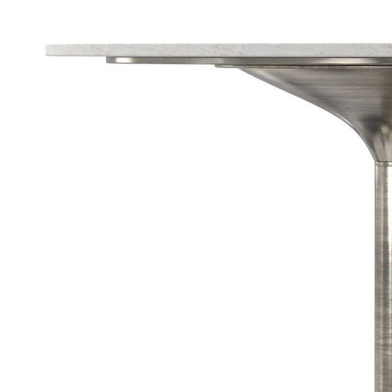 WYNDENHALL Whaler & Iron 36 x 36 inch Round Contemporary Dining Table - 35.8"D x 35.8"W x 29.5"H