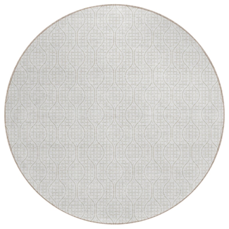 HomeRoots Geometric Transitional Rectangle Outdoor Rug
