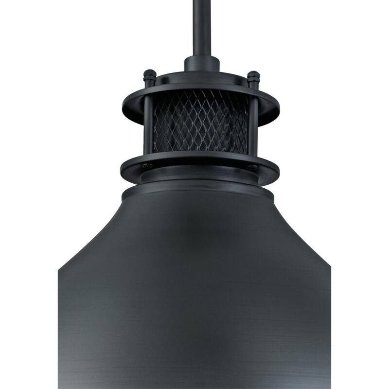 Kilian 1-Light Matte Brushed Gun Metal Pendant