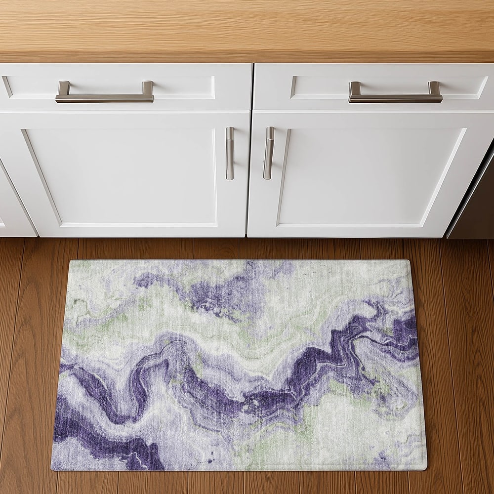 Premium Washable Super Soft Abstract Chic Mayfield Rug