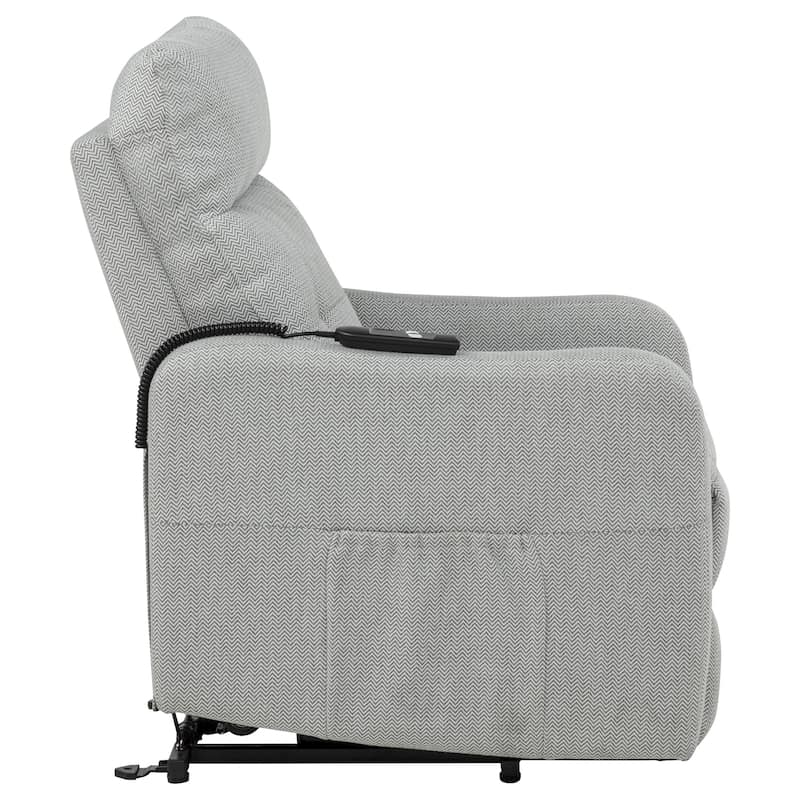 Dayes Upholstered Power Lift Recliner Chair