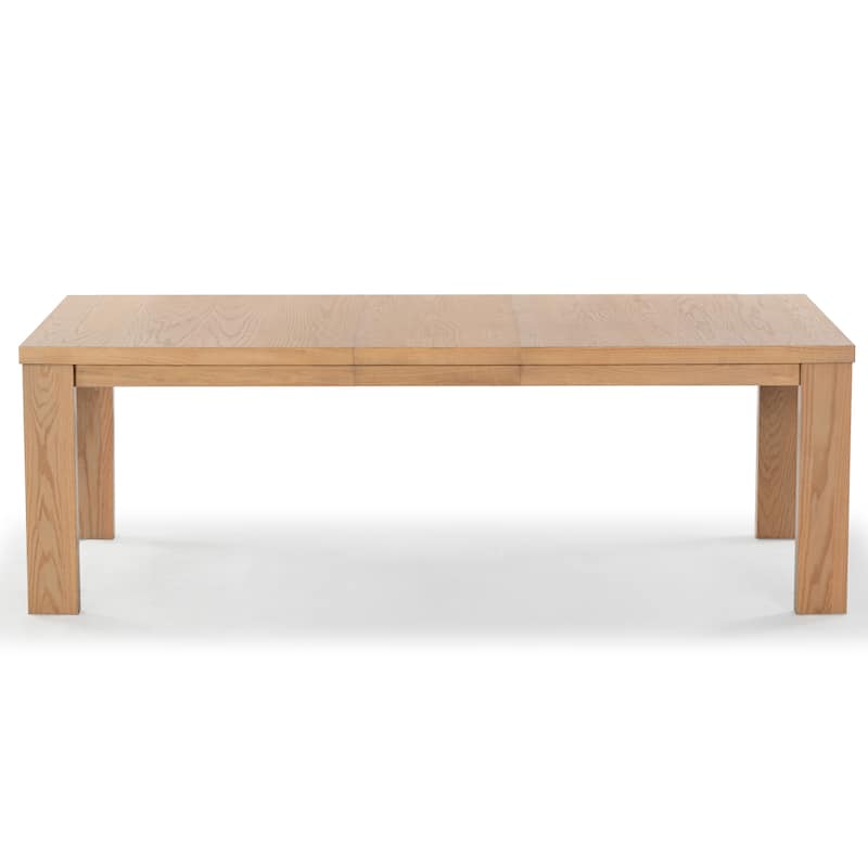 SAFAVIEH Couture Desmond Extendable Wood Dining Table - 90"W x 41"D x 30"H