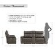 preview thumbnail 27 of 31, Blythe Power Double Reclining Loveseat with Console