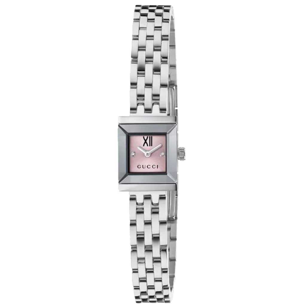 Gucci Women's G-Frame Pink Dial Watch - YA128539 - 6 (36)
