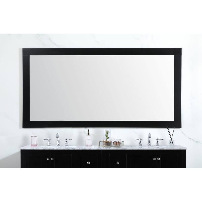 Elegant Lighting VM27236 Aqua 72" W x 36" H Traditional Rectangular