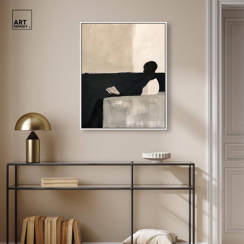 Void Reader III Canvas by Art Remedy