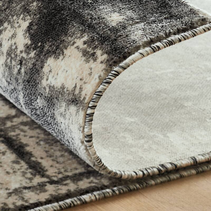 Ethereal Mist Abstract Area Rug