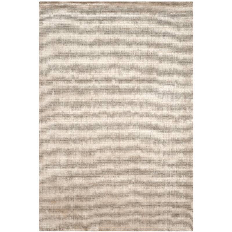 SAFAVIEH Handmade Mirage Helly Modern Abstract Viscose Rug - 9' x 12' - Silver