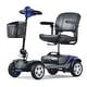 preview thumbnail 2 of 12, MCombo Electric Mobility Scooter for Adults, 4 Wheel Mobility Scooter with Rotating Swivel Seat, 15 Miles, 4.97MPH Blue