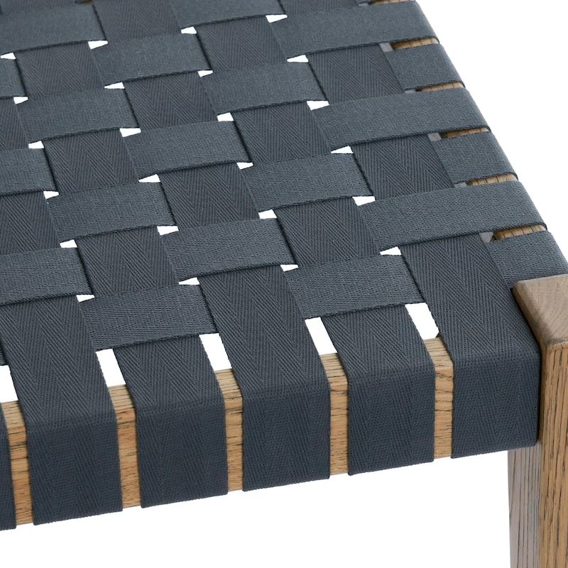 Classic Home Orlando 62" Oak Wood Charcoal Bench