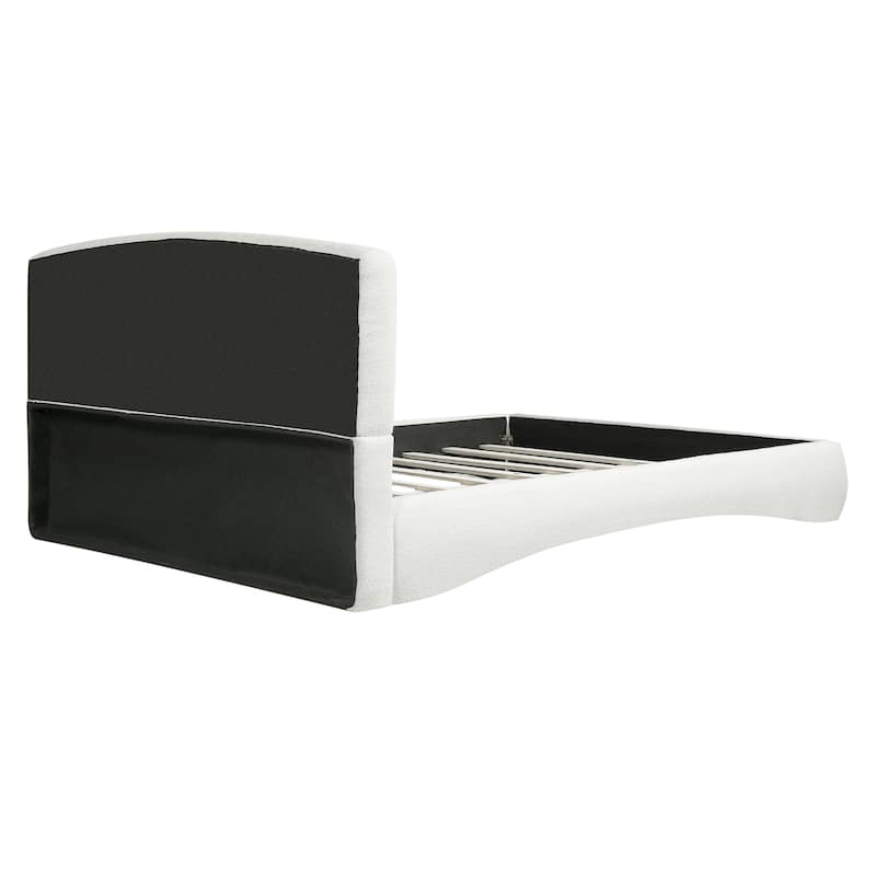 Christopher Knight Home - Lunera Modern Upholstered Bed with Smart Ambient Lighting