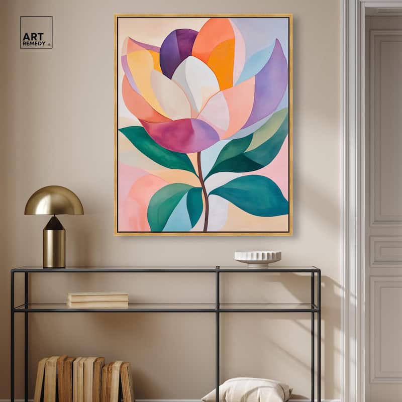 Magnolia in Color II Canvas by Art Remedy