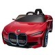 preview thumbnail 16 of 34, BMW I4 Licensed Kids Ride-On Car: 12V with Parent Remote and LED Lights