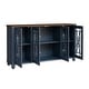 preview thumbnail 8 of 34, 63" Vintage Style Wood Kitchen Accent Buffet Sideboard Cabinet - 63" in Width