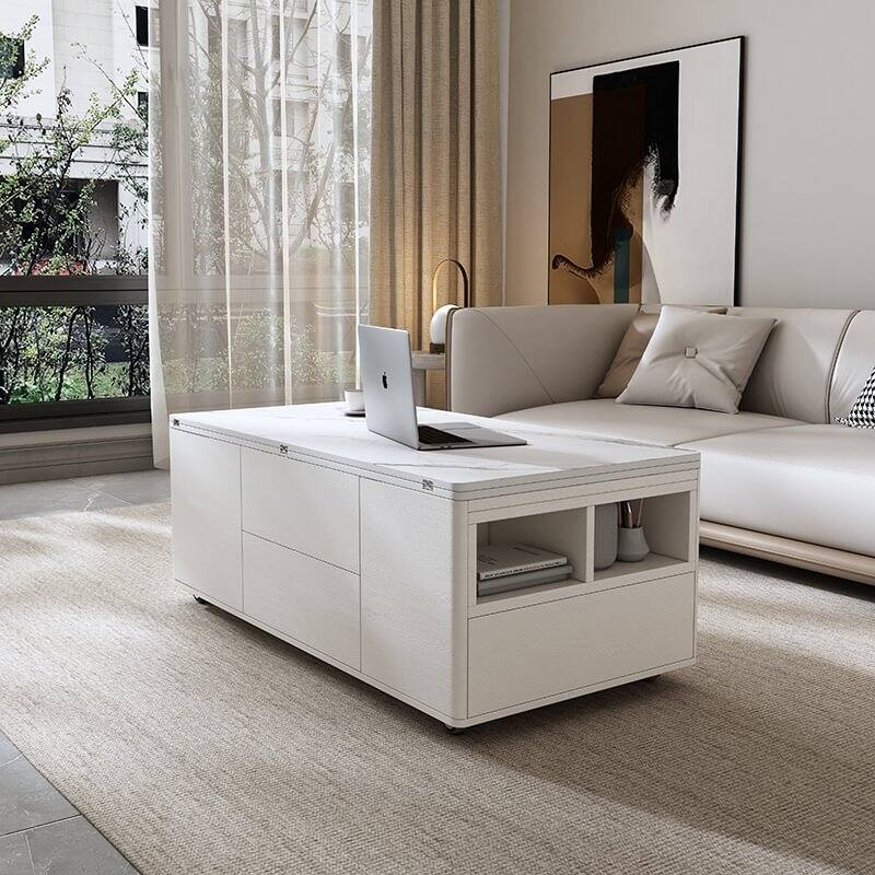 Folding Lift-top Multifunctional Coffee Table, Desk, Dining Table