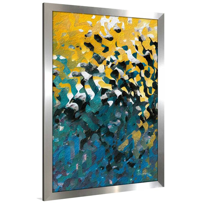 "John 8 12 The Light of Life" by Mark Lawrence Print on Acrylic.