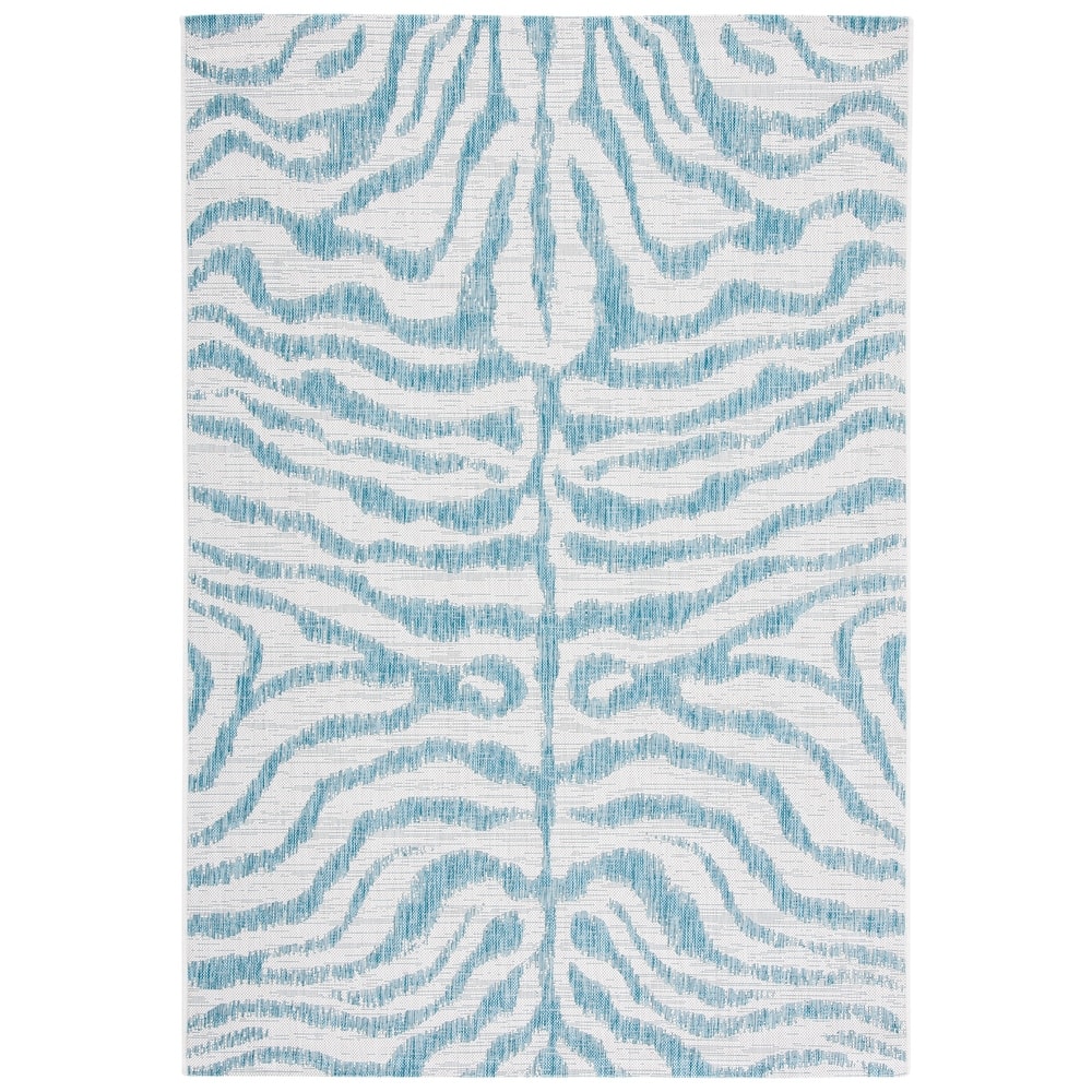 SAFAVIEH Courtyard Kalyonka Indoor/ Outdoor Waterproof Patio Backyard Rug