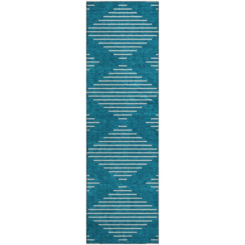 Premium Washable Super Soft Modern Geo Mayfield Rug