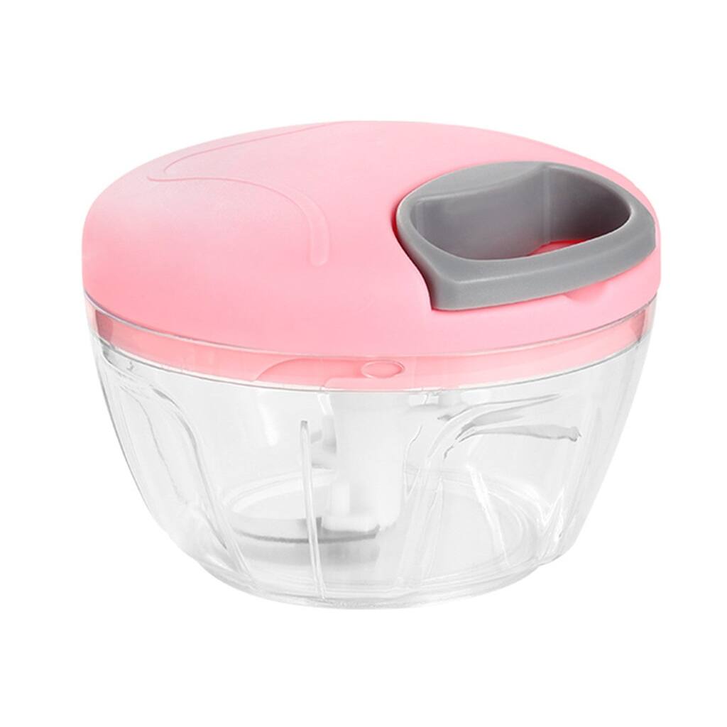 Manual Food Chopper, Hand Pull String Onion Chopper, Dishwasher Safe Food Mincer