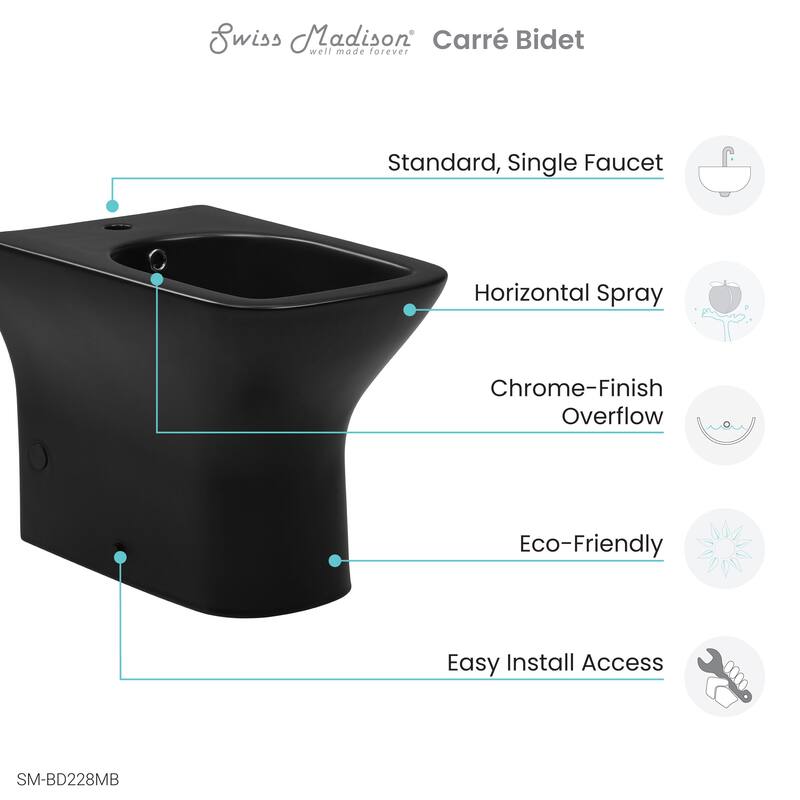 Swiss Madison Carre Bidet
