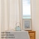 preview thumbnail 21 of 37, Cotton Blend Light Filtering Textured Back Tab/Rod Pocket Curtain Pair (Set of 2)