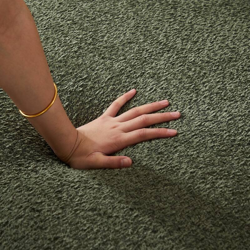 109.4" L-Shaped Chenille Boneless Sectional Sofa with Two Throw Pillows