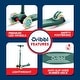 preview thumbnail 79 of 94, 3-Wheel Kids Scooter - Lean-to-Steer Technology, Adjustable Height Handlebar Wide Anti-Slip Deck, Scooter for Boys Girls Ages 3+