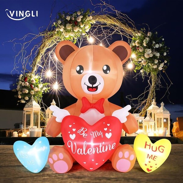 8 Foot Animated shops Inflatable Valentine's H