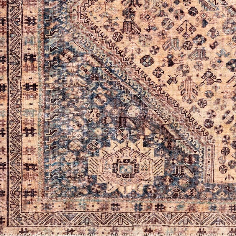 Livabliss Biassini Vintage Machine Washable Area Rug