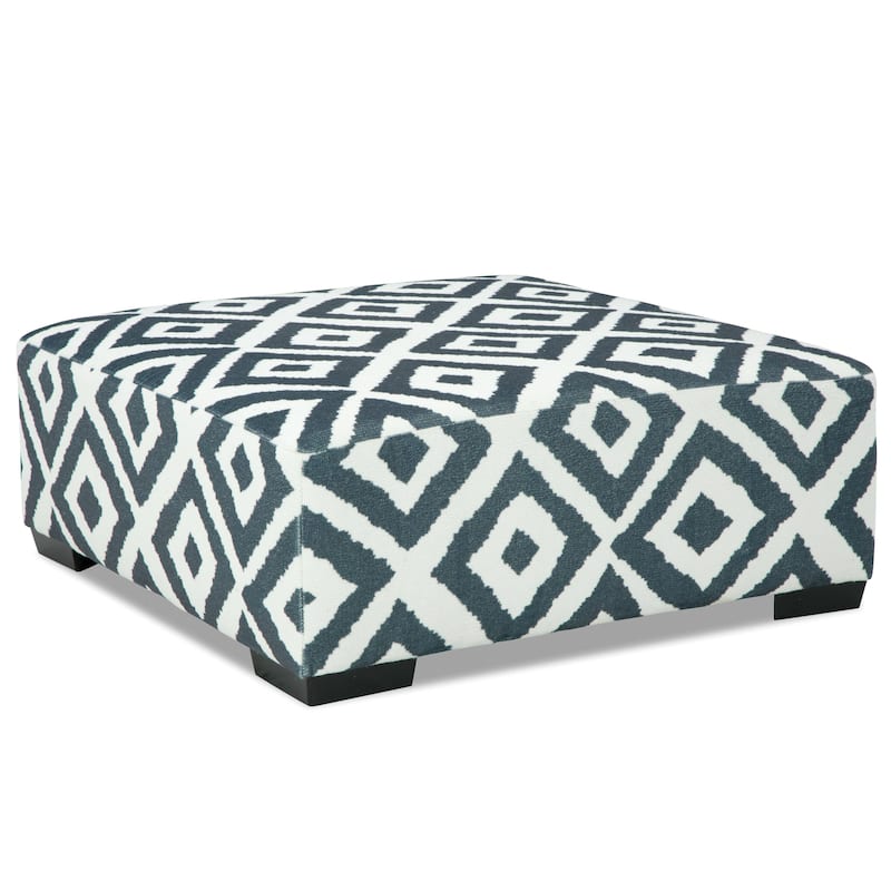 Furniture of America Peak Chenille 2-Piece USA Made Loveseat and Sofa Set with Accent Pillows