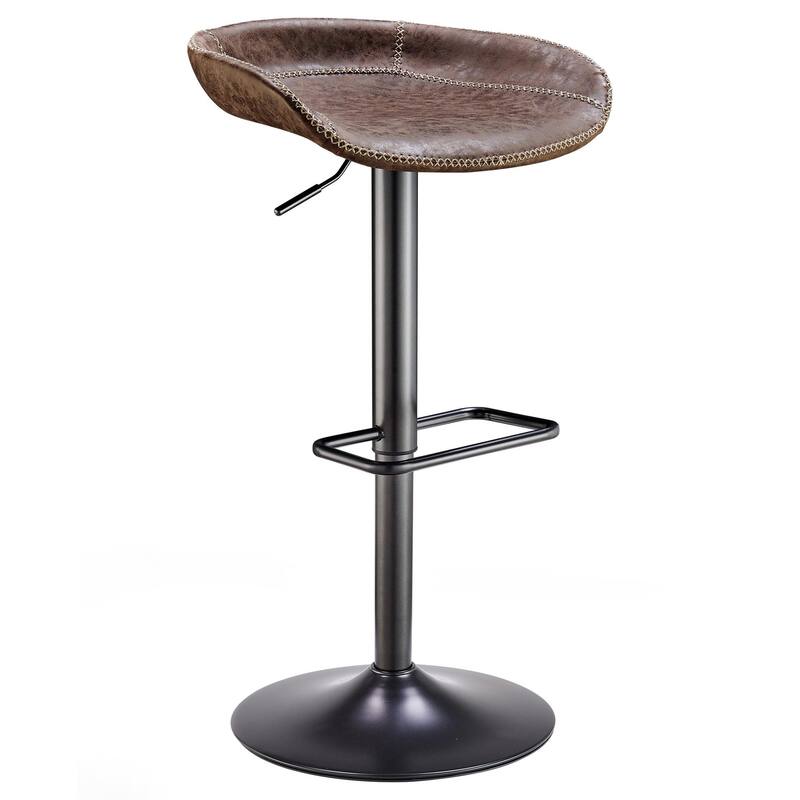 NPD Furniture Rogue Faux Leather Gaslift Bar Stool