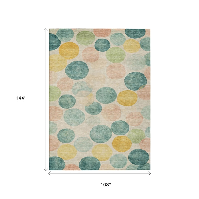 HomeRoots Geometric Transitional Rectangle Outdoor Rug