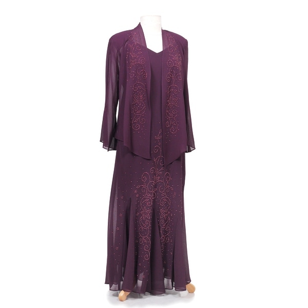 Beaded Chiffon w/ Jacket