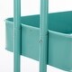 preview thumbnail 45 of 51, 4-Tier Metal Utility Cart with Wheels Storage Shelves Organizer Trolley Cart