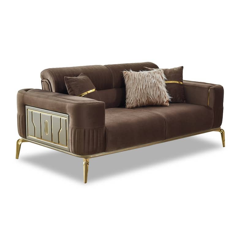 Abdi Comfortable Modern Living room Loveseat