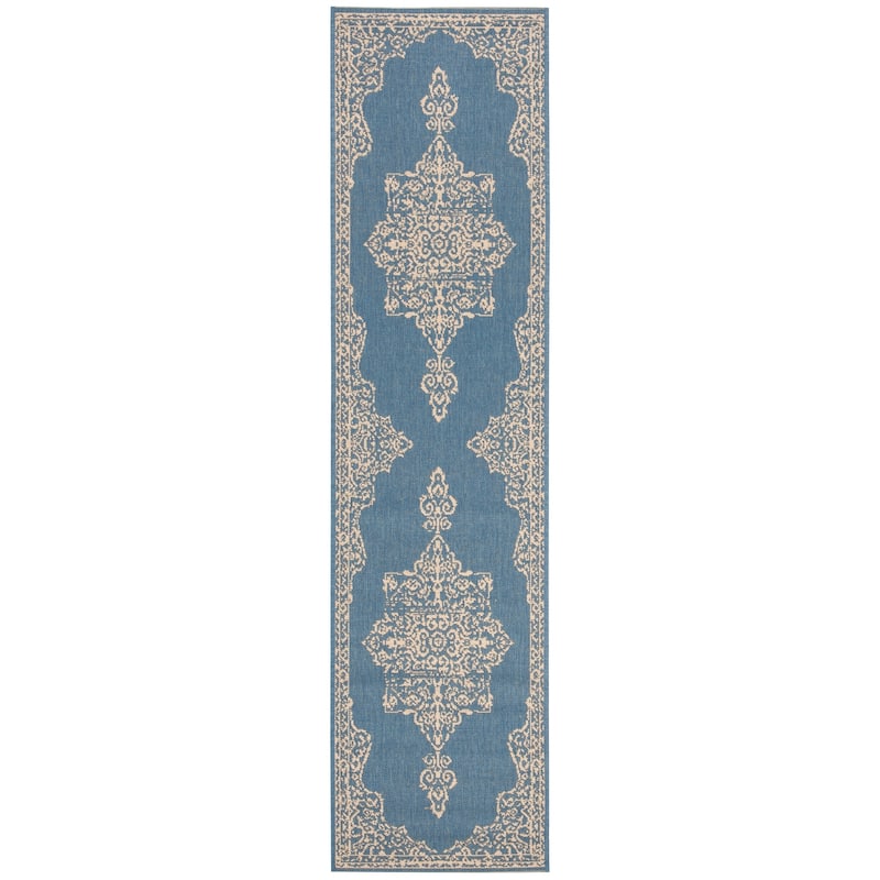 SAFAVIEH Beach House Zanfira Indoor/ Outdoor Waterproof Patio Backyard Rug