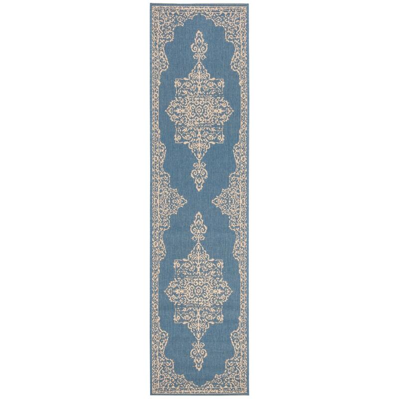 SAFAVIEH Linden Pascalle Indoor/ Outdoor Waterproof Patio Backyard Rug