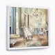 preview thumbnail 6 of 9, Designart "French Boudoir Bath I" Traditional Bathroom Framed Canvas
