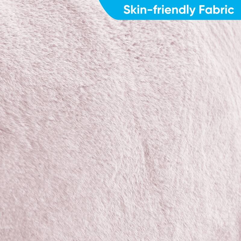 MIxoy Oversized Modern Bean Bag Chair with Ottoman,Lazy Sofa with Armrest