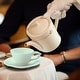 preview thumbnail 4 of 4, Portmeirion Sophie Conran Teacup and Saucer Set of 4 - 8 Ounce