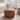 Perla Round Vegan Leather Storage Ottoman