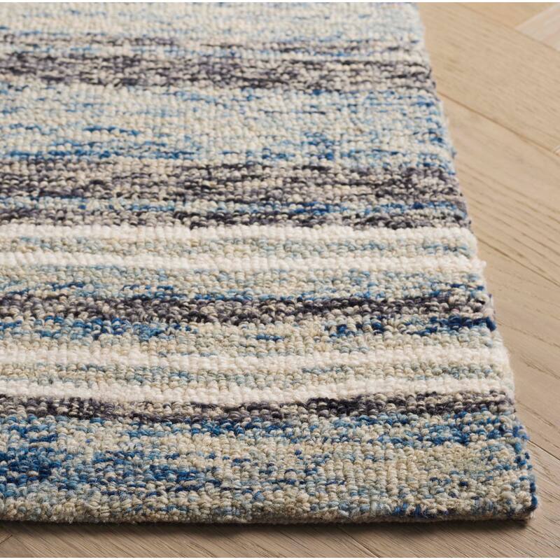 SAFAVIEH Handmade Ebony Luise Wool Rug